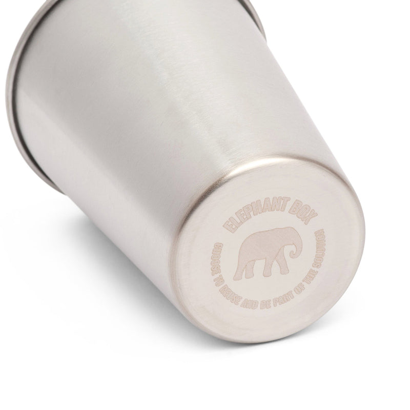 Elephant Box - 600ml Stainless Steel Cup 2 pack