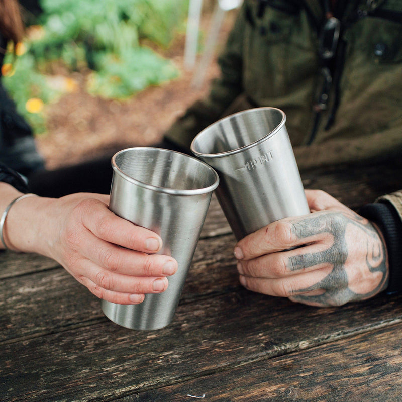Elephant Box - 600ml Stainless Steel Cup 2 pack