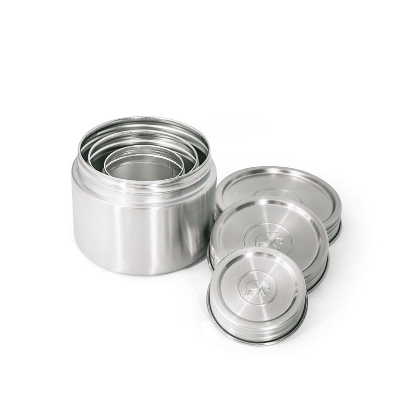 Elephant Box - Twist & Lock - Leakproof Food Canister Trio