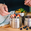 Elephant Box - Twist & Lock - Leakproof Food Canister Trio