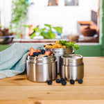 Elephant Box - Twist & Lock - Leakproof Food Canister Trio